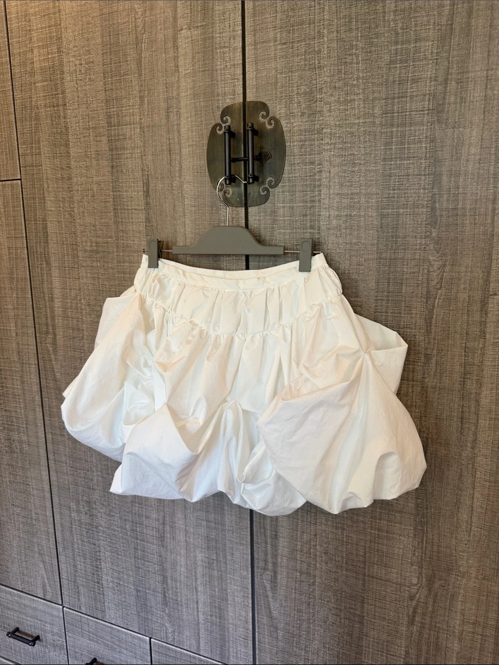 Zara Collection‎ White Balloon Mini Skirt